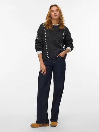 VERO MODA | Pullover VMILINA | grau
